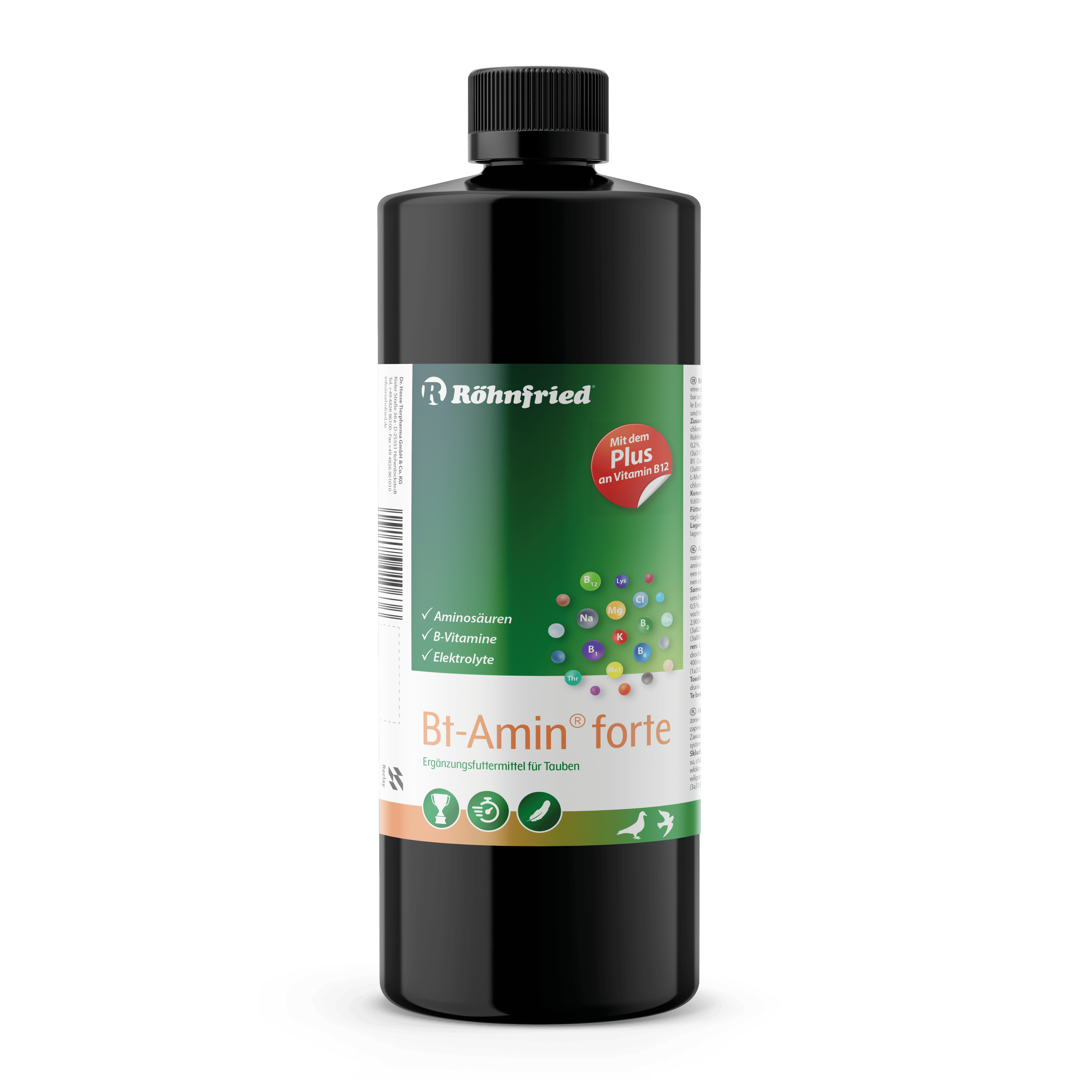 Röhnfried Bt-Amin Forte Amino Asit B Vitamini ve Elektrolit Karışımı 50 ml