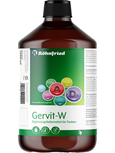 Gervit-w 50 ml  Kuşlar İçin Multivitamin